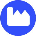 Industrial equipment icon